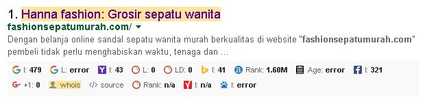 Cara SEO - hanna-serp