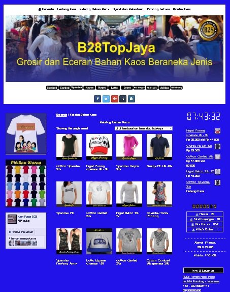 produsen kain website kaos b28 topjaya
