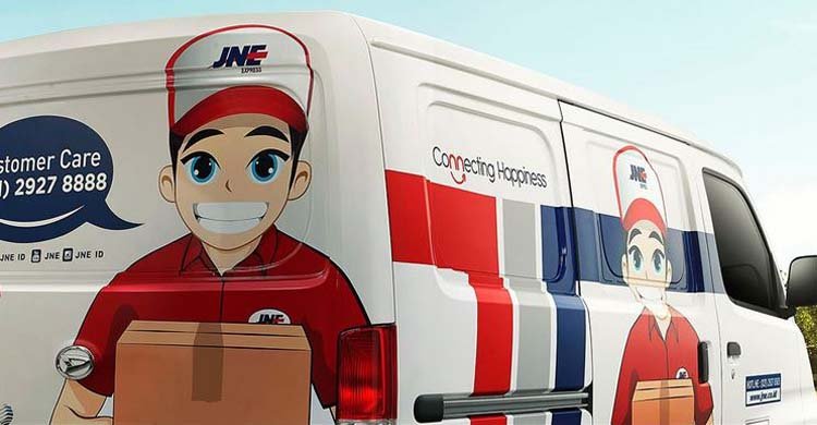 perkembangan layanan jne